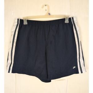 Vintage Nike navy blue white side stripe shorts Size XXL Women Active Retro